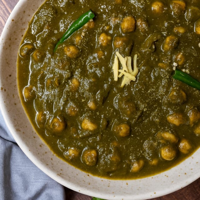 Channa Saag.