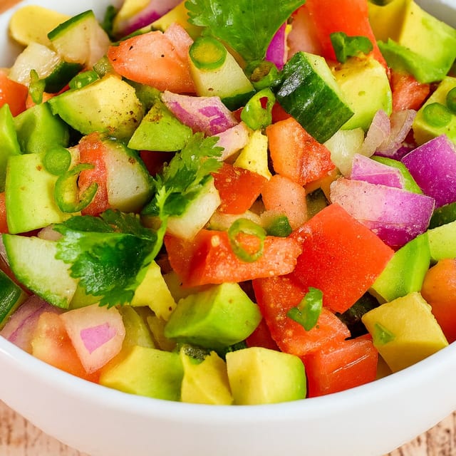 Kachumbar Salad.