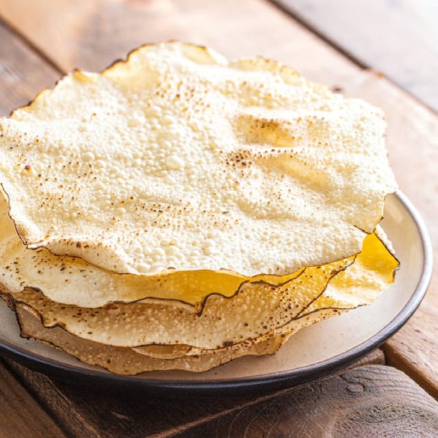 Papadum.