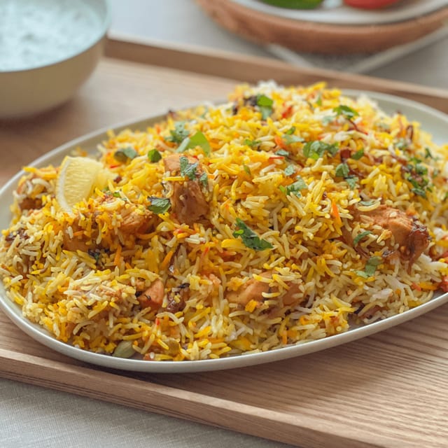 Chicken Biryani.