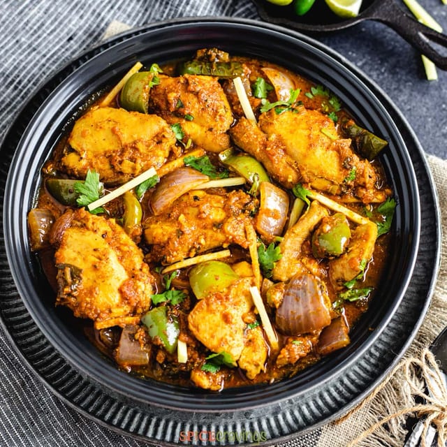 Kadai Chicken.