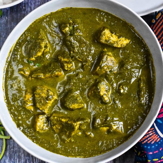 Chicken Saag.