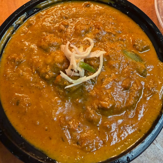 Lamb Tikka Masala.
