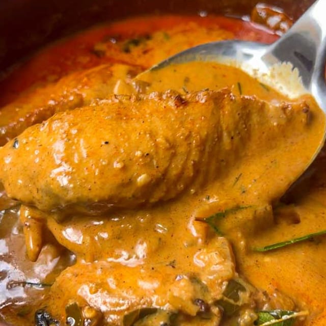 Fish Curry (Kerala Style).