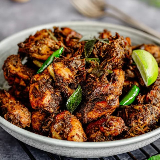 Chicken Pepper Fry.