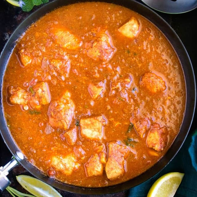 Chicken Vindaloo.