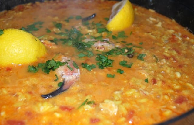 Crab Malabar.