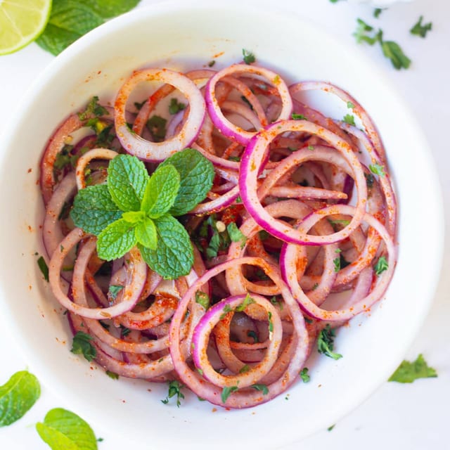 Punjabi Onion Salad.